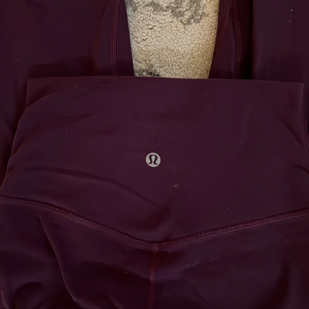 Lululemon align leggings in Plum